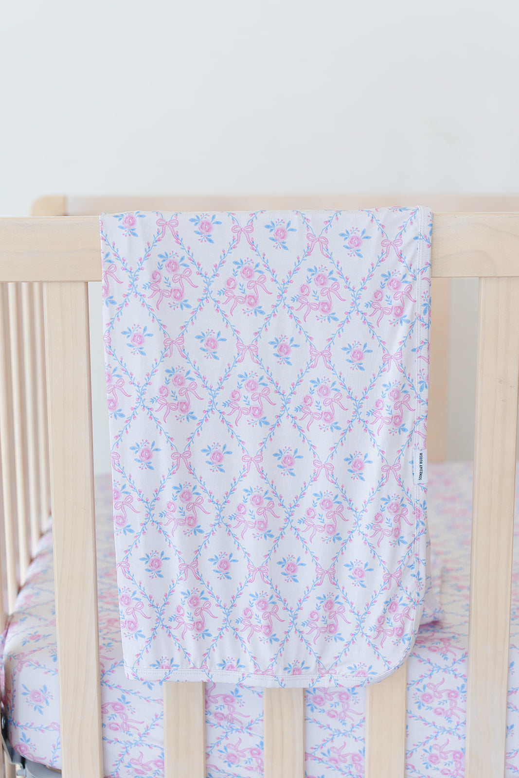 Charlotte - Lightweight Blanket Blush Lotus