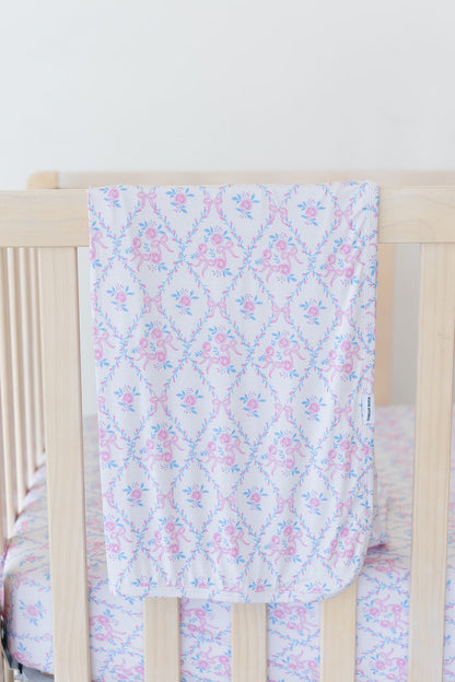 Charlotte - Lightweight Blanket Blush Lotus