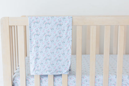 Eloise - Crib Sheet Blush Lotus