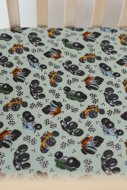 Stadium Smash - Crib Sheet Blush Lotus