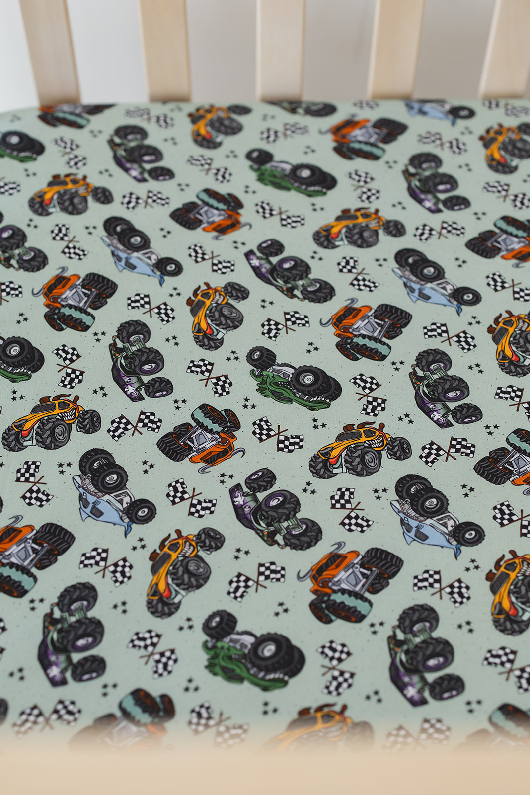 Stadium Smash - Crib Sheet Blush Lotus