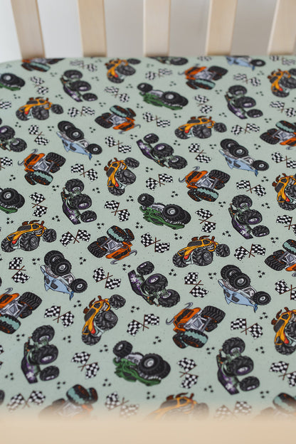 Stadium Smash - Crib Sheet Blush Lotus