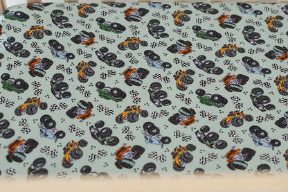 Stadium Smash - Crib Sheet Blush Lotus