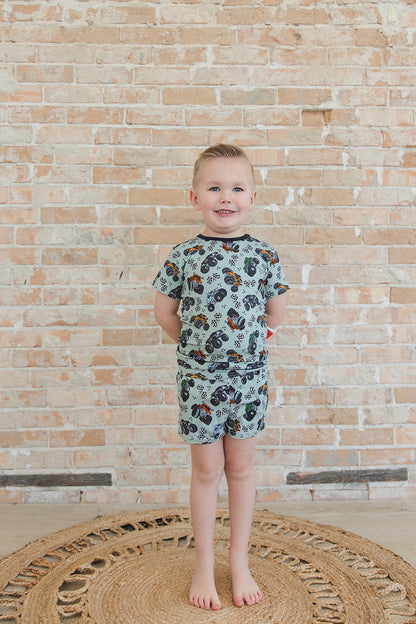 Stadium Smash - Pocket Short Set Blush Lotus