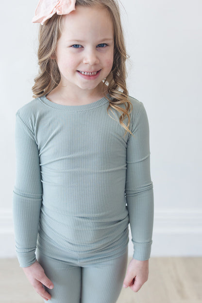 Sage (ribbed)  - Set Blush Lotus