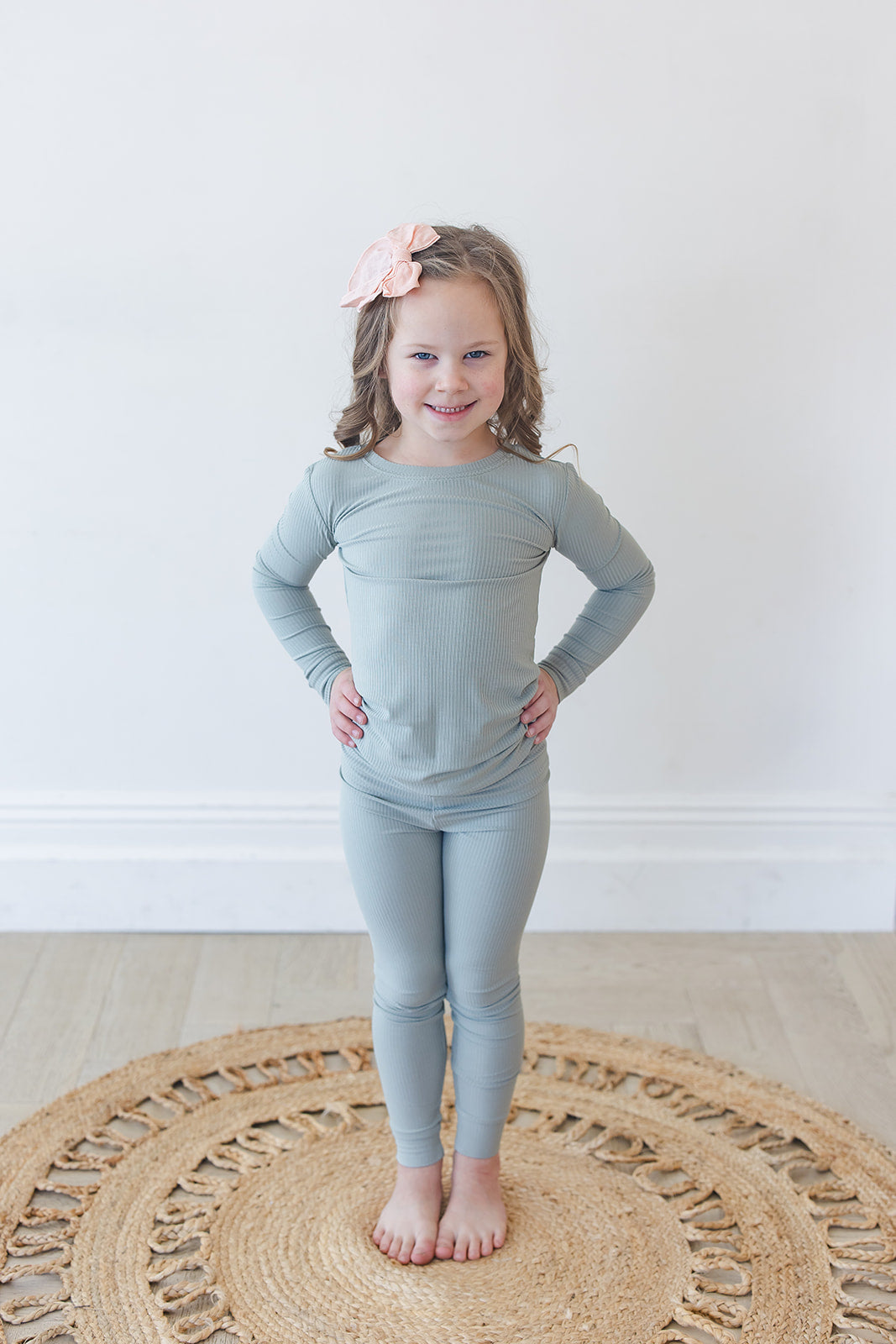 Sage (ribbed)  - Set Blush Lotus