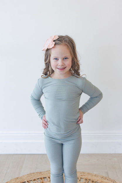Sage (ribbed)  - Set Blush Lotus