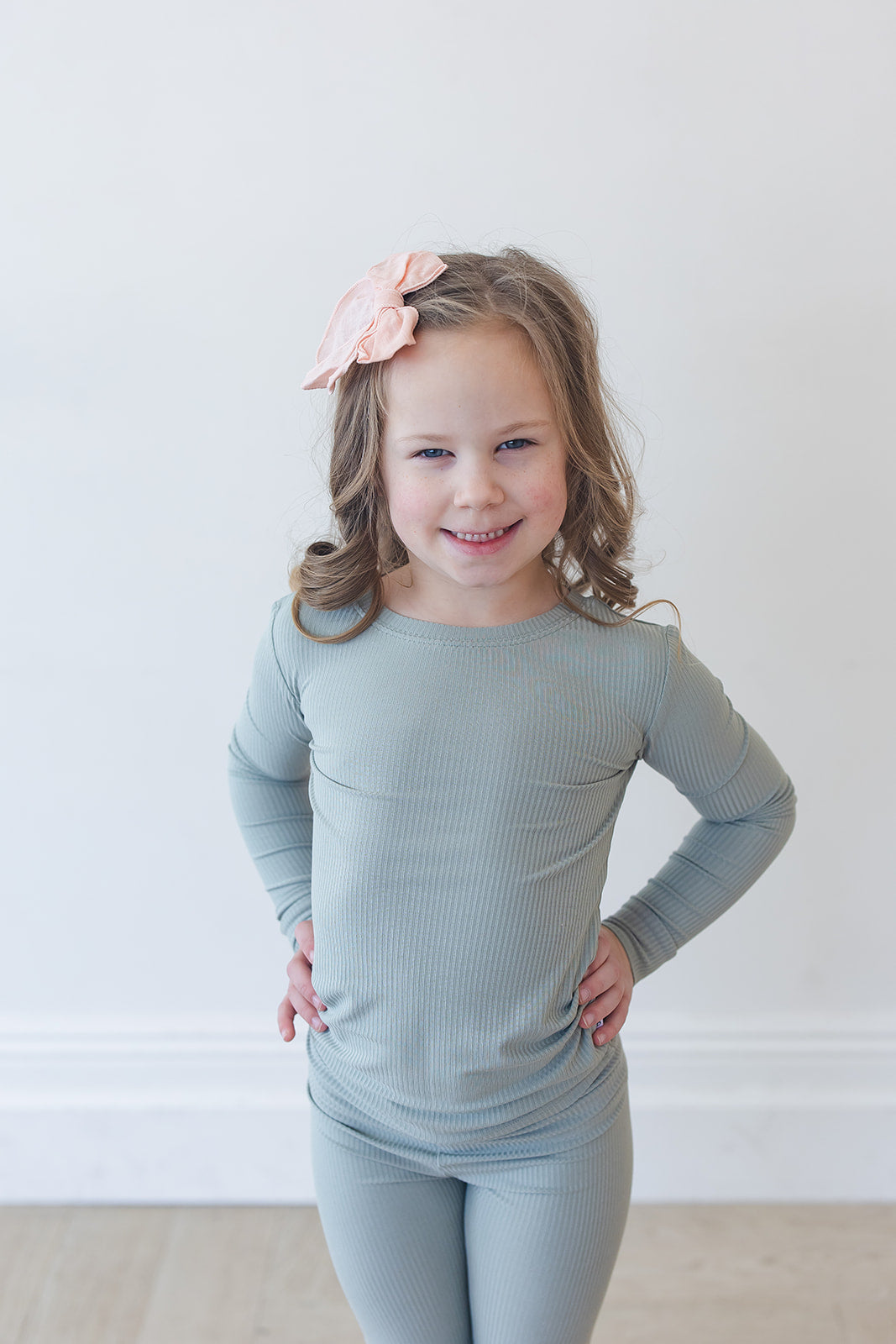 Sage (ribbed)  - Set Blush Lotus