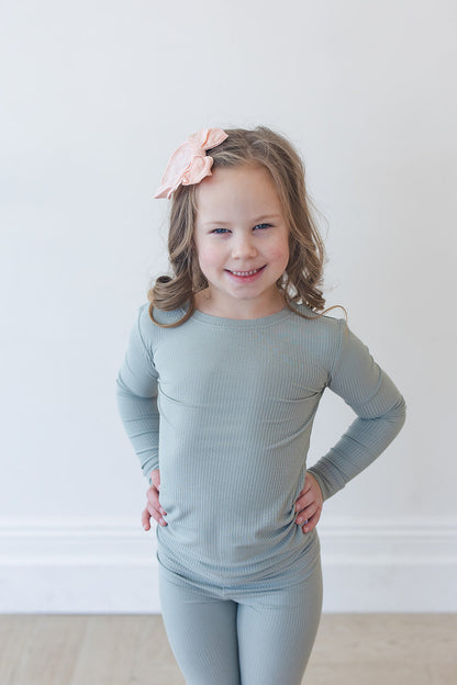 Sage (ribbed)  - Set Blush Lotus