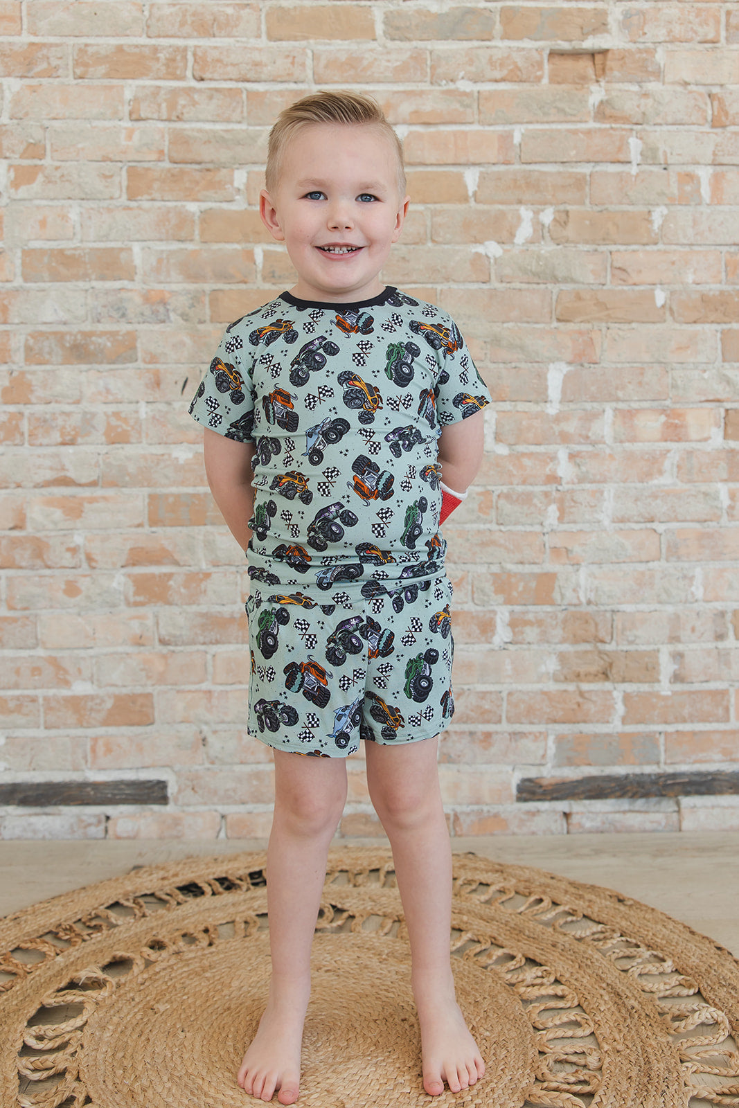 Stadium Smash - Pocket Short Set Blush Lotus