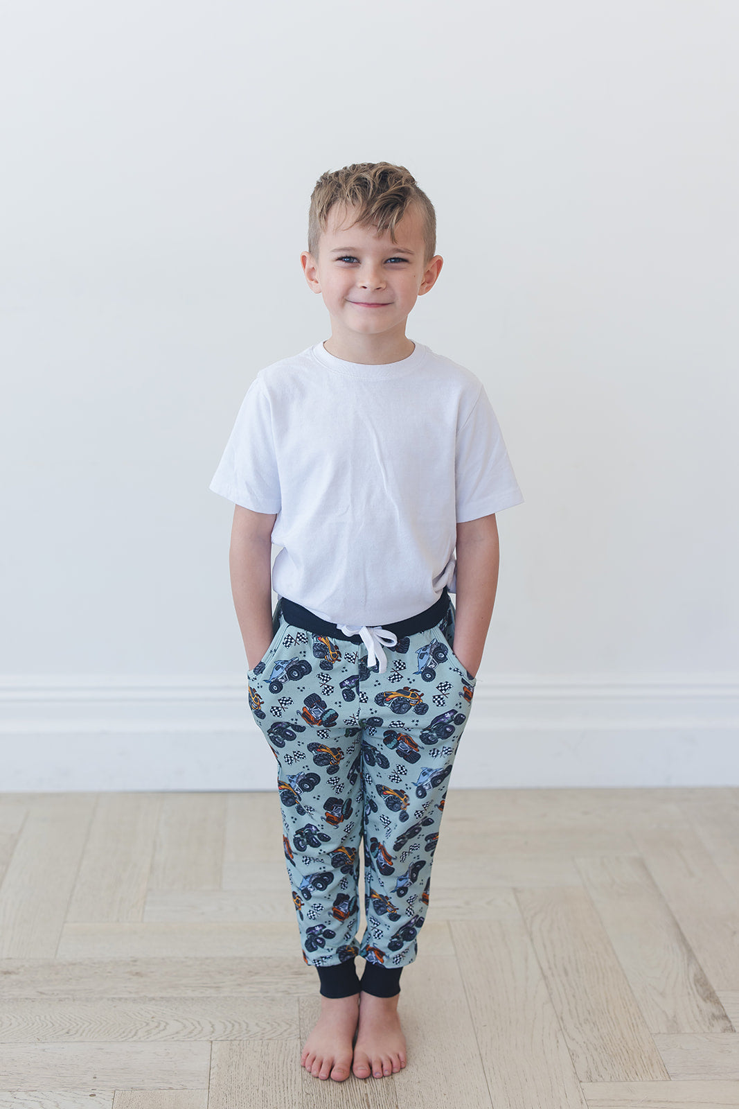 Stadium Smash - Bamboo Terry Jogger Blush Lotus
