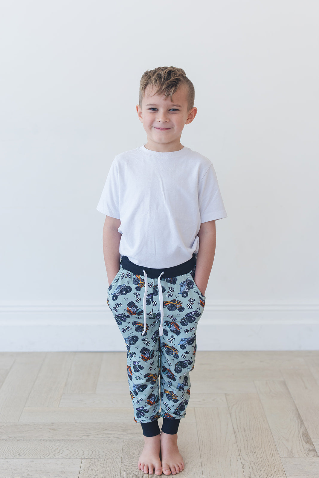 Stadium Smash - Bamboo Terry Jogger Blush Lotus