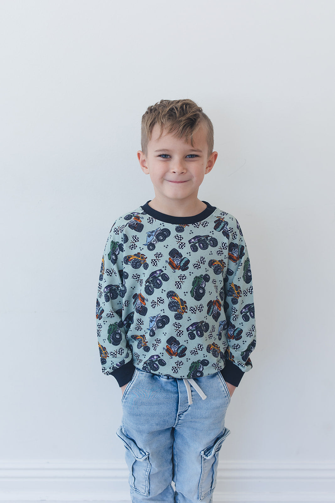 Stadium Smash - Bamboo Terry Sweatshirt Blush Lotus