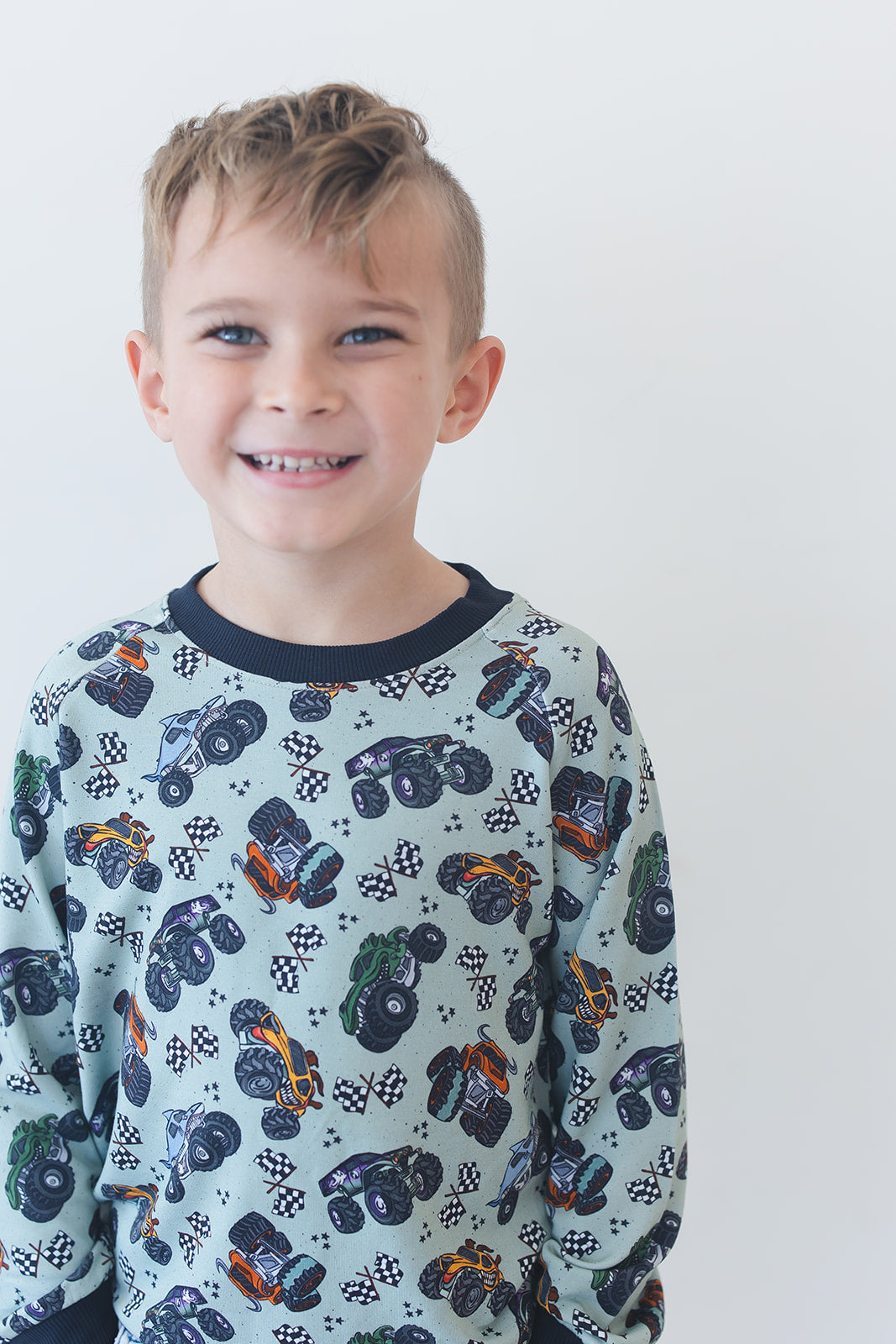 Stadium Smash - Bamboo Terry Sweatshirt Blush Lotus