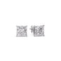 Princess Cut Diamond Stud Earring Fascinating Diamonds