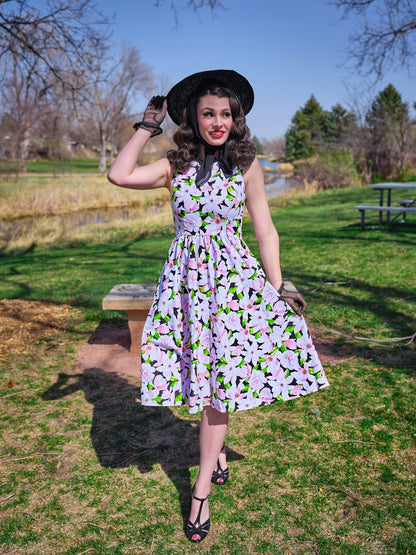 Magnolia Midi Dress Retrolicious