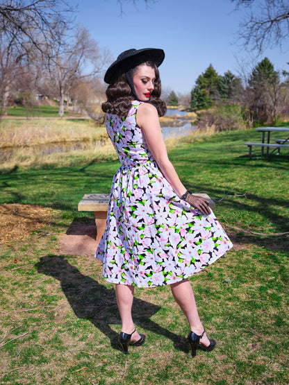 Magnolia Midi Dress Retrolicious