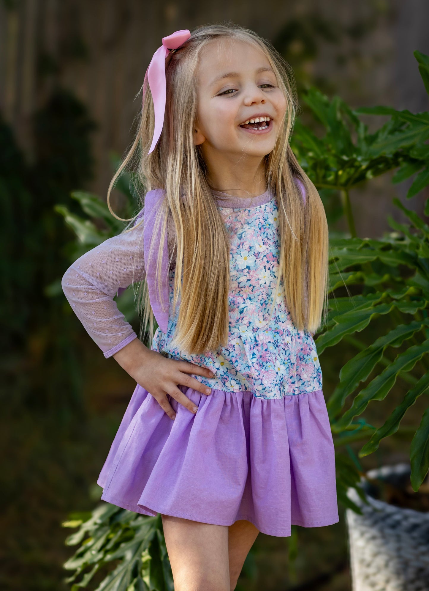 Lila Dress Set | Preppy Floral - Thankful Tuesday Special! Always In Bloom Clothing Co