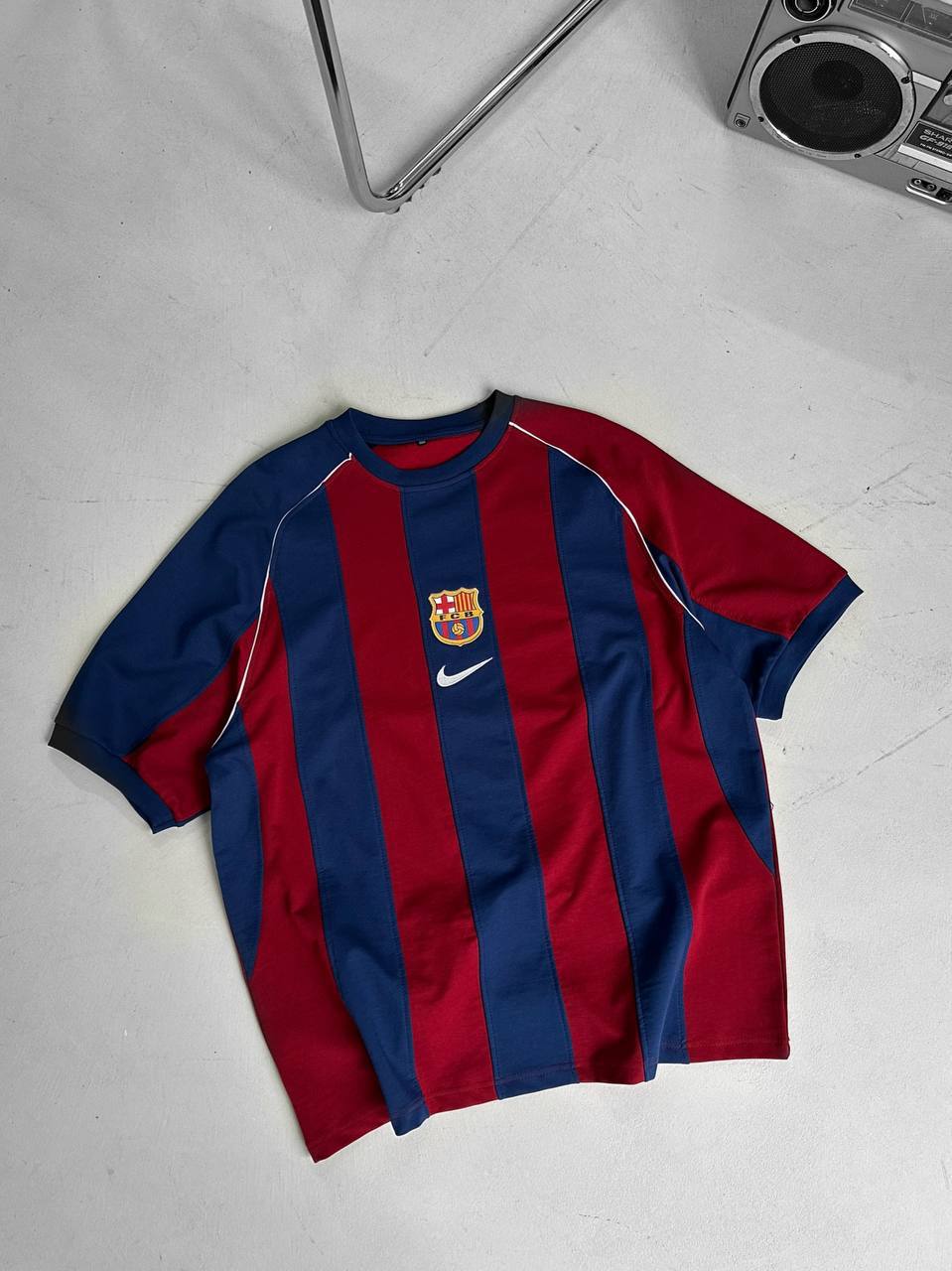 2000-2001 Barcelona Home Jersey - Vintage Football Shirt - Retro Soccer Kit Withinblack