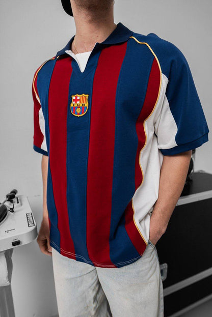 2001-2002 Barcelona Home Shirt - Vintage Football Jersey - Retro Soccer Kit Withinblack