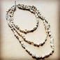 xxWhite Turquoise Triple Strand Necklace 256a Shop Style & More | Fresh Looks, Everyday Deals & Free Shipping
