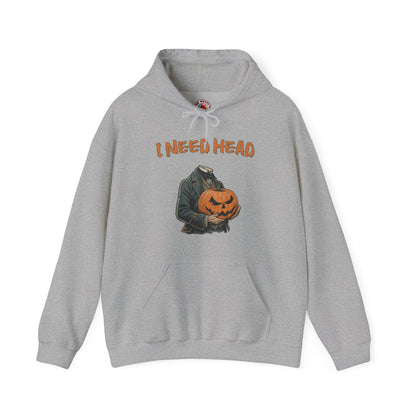 I Need Head Hooded Sweatshirt The Devil's Pickle