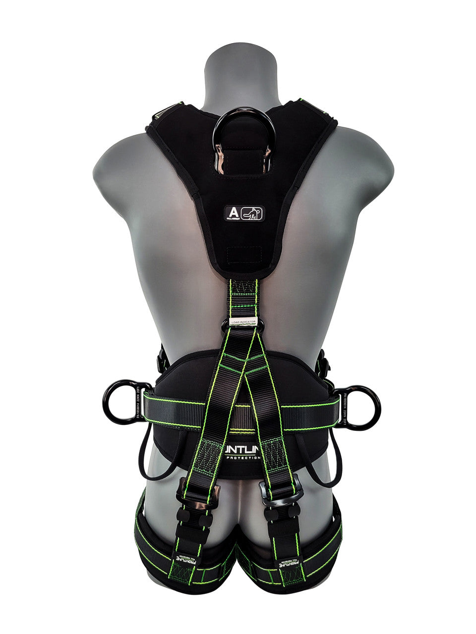Frontline 200RE Elite Lite Climbing/Rescue Full Body Harness with Aluminum Quick Connect Buckles Universal VM Hardware