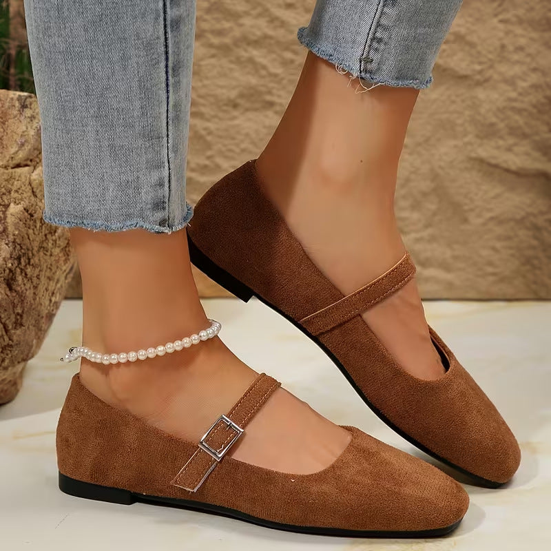 Women's Flat Vintage Mary Jane Pumps FitiqueFit