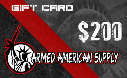 Armed American Supply Gift Card Armed American Supply