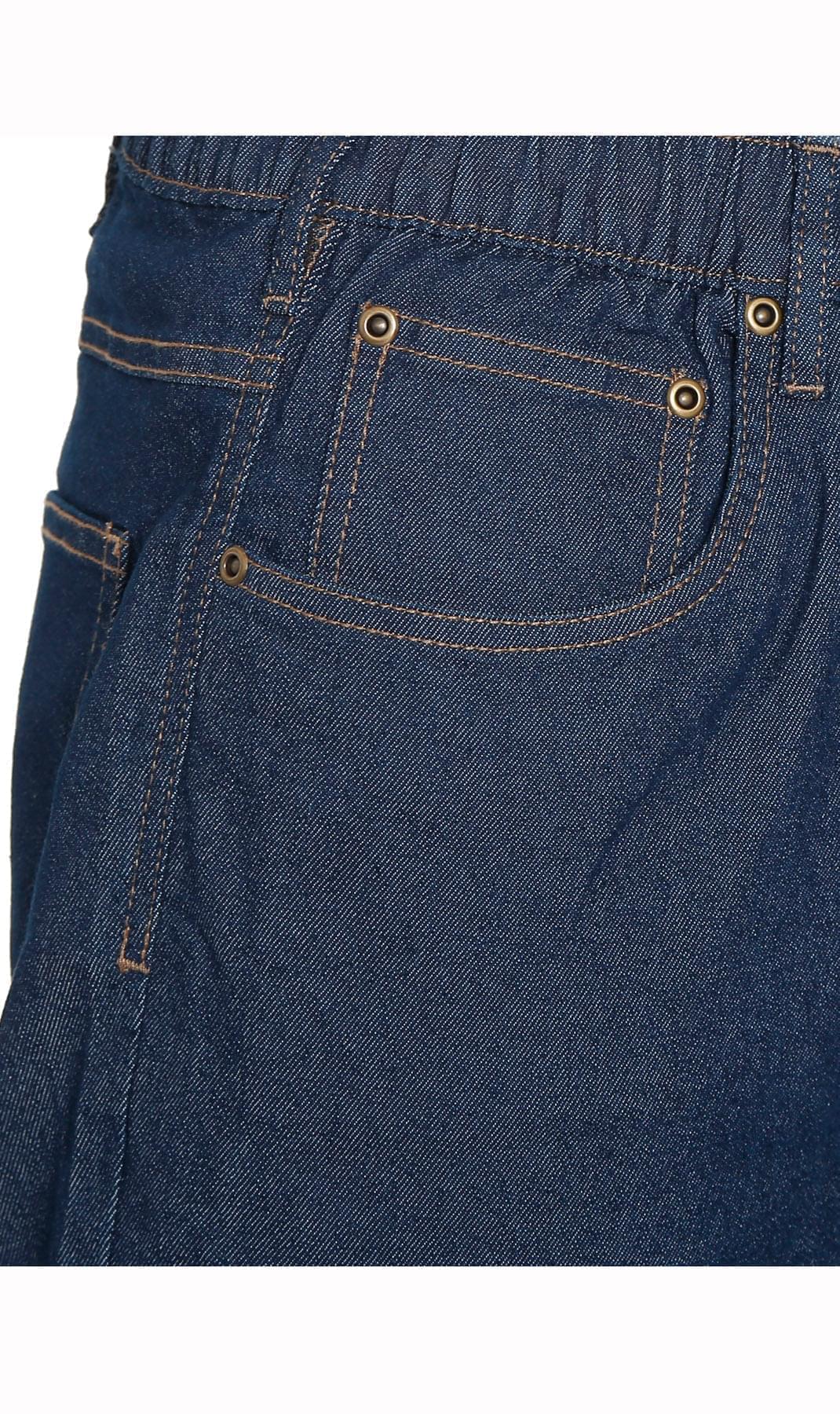 Men’s Lightweight Casual Elastic Waist Pull-On Jeans – Denim & Twill Pants with Easy Fit TURTLE BAY APPAREL