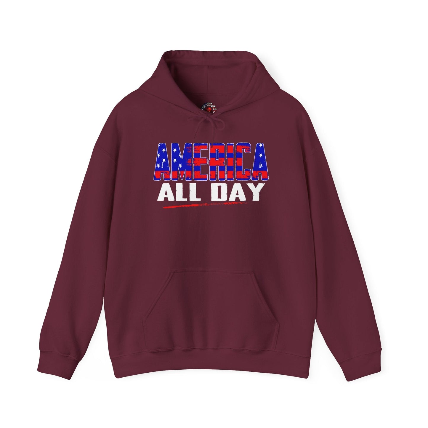 America All Day Hooded Sweatshirt The Devil's Pickle