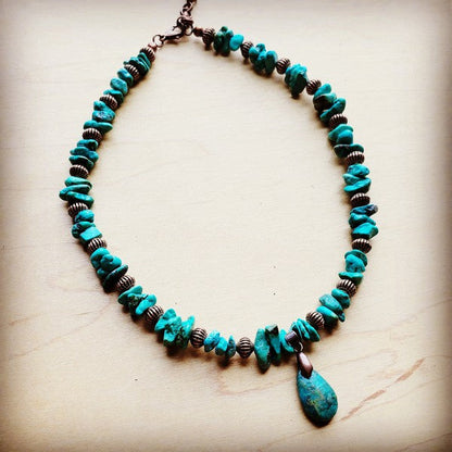 xx-Genuine Turquoise Necklace w/ Teardrop Pendant Shop Style & More | Fresh Looks, Everyday Deals & Free Shipping