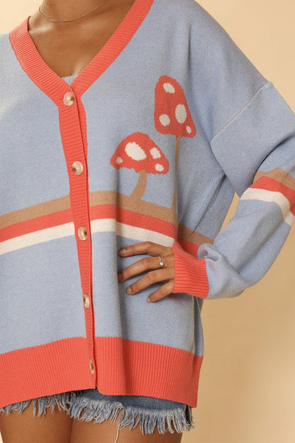 Mushroom cardigan Shop Style & More | Fresh Looks, Everyday Deals & Free Shipping