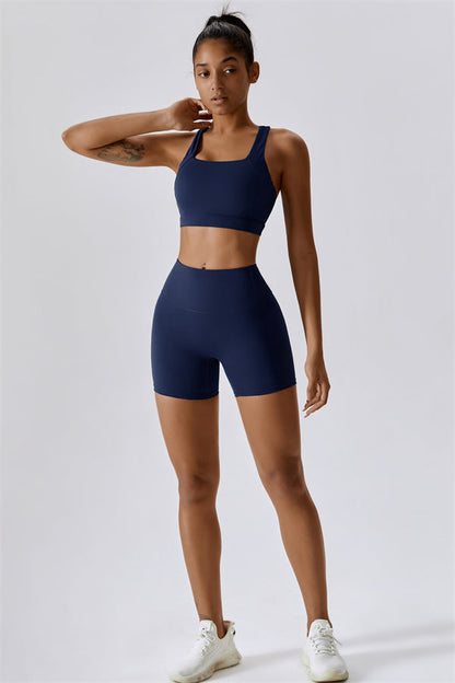 The Eloise Sports Bra Shorts 2-Piece Set Fitglutes Activewear Gymwear Sportswear & Workout Clothes