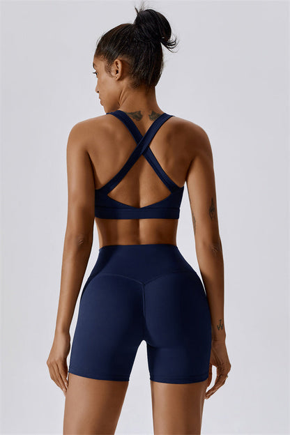 The Eloise Sports Bra Shorts 2-Piece Set Fitglutes Activewear Gymwear Sportswear & Workout Clothes