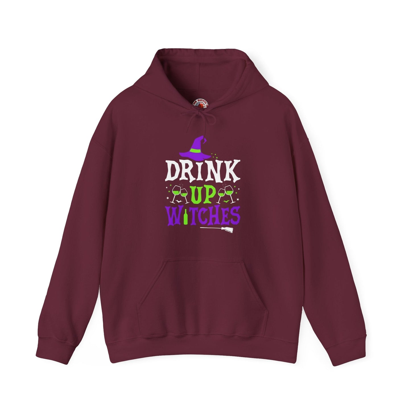 Drink Up Witches Hooded Sweatshirt The Devil's Pickle