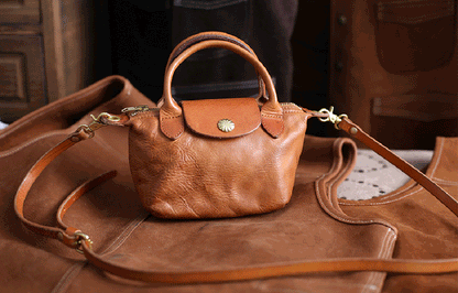 Vintage Luxe Horse Skin Leather Handbag Country in My Heart