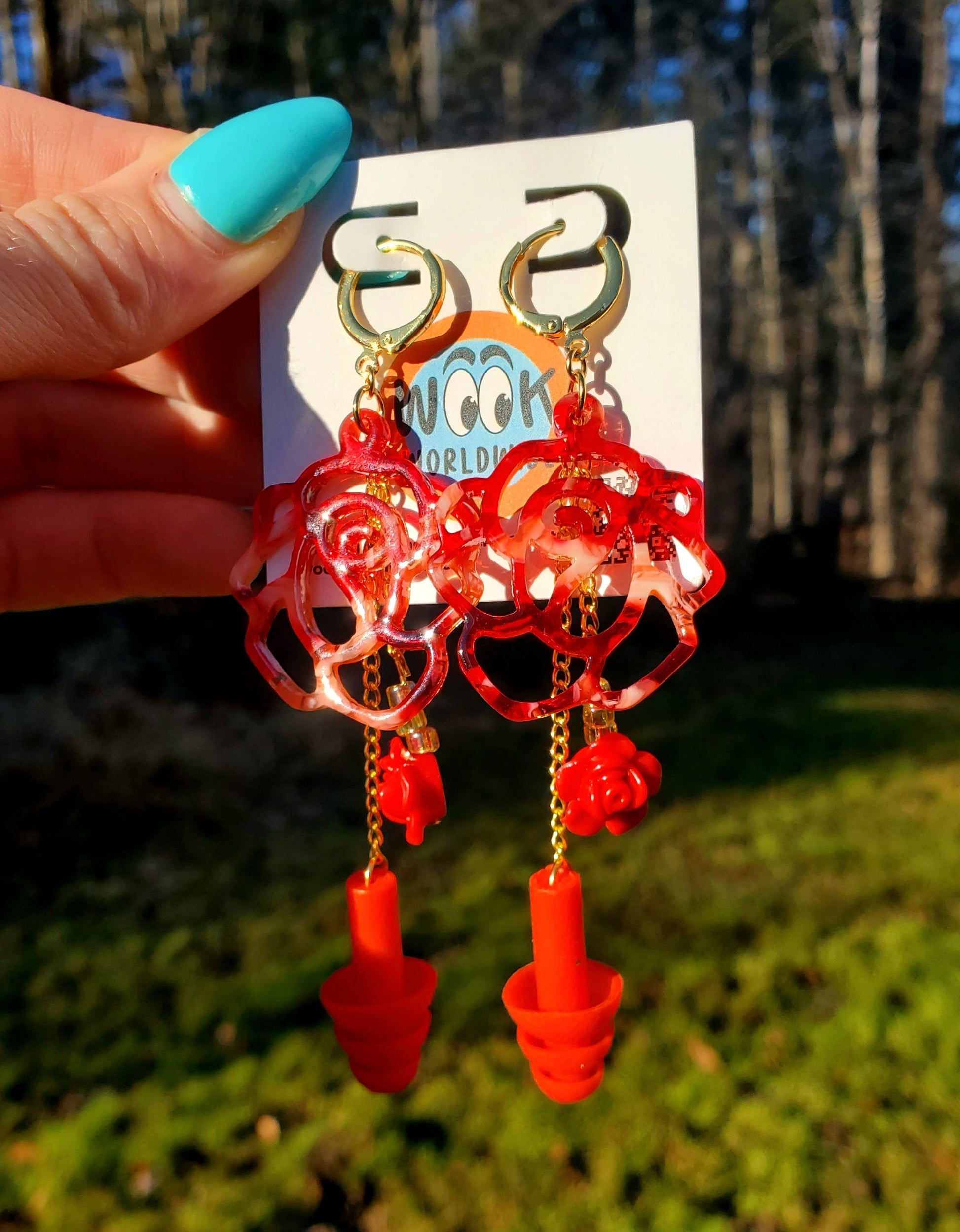 Rosy Posy Wook Plugs