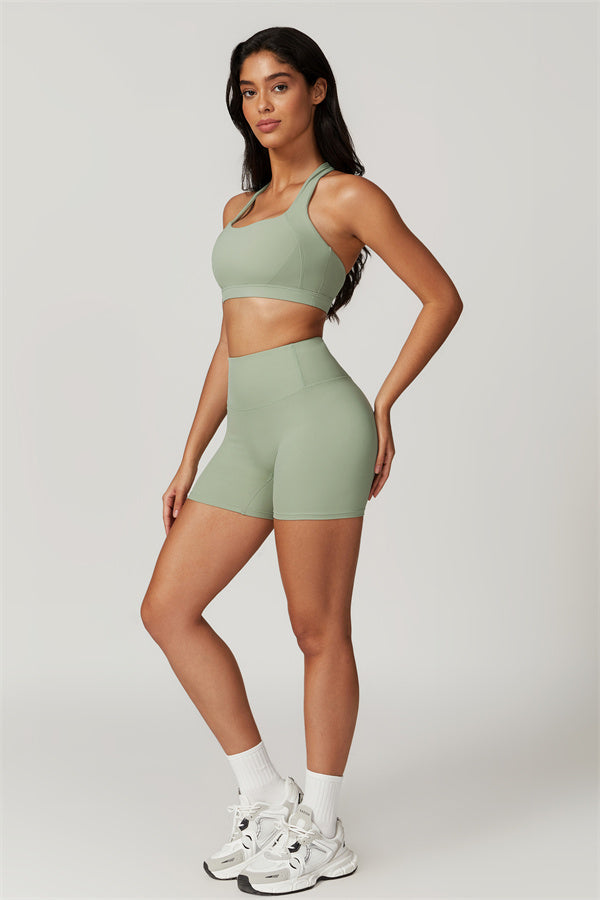 The Eloise Sports Bra Shorts 2-Piece Set Fitglutes Activewear Gymwear Sportswear & Workout Clothes