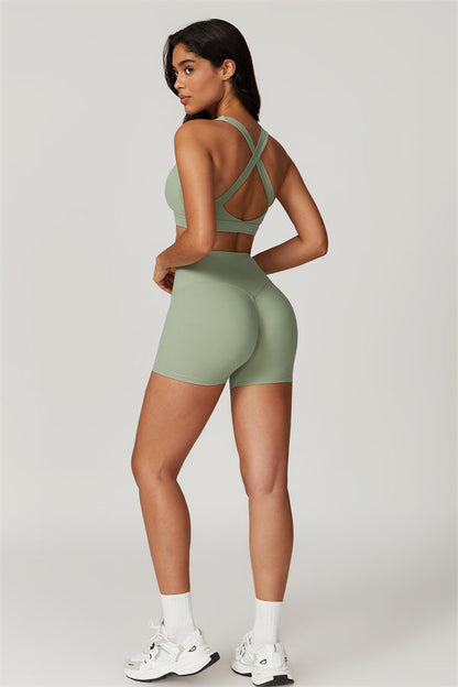 The Eloise Sports Bra Shorts 2-Piece Set Fitglutes Activewear Gymwear Sportswear & Workout Clothes
