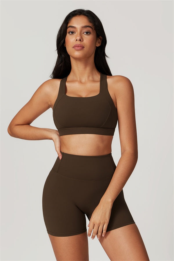 The Eloise Sports Bra Shorts 2-Piece Set Fitglutes Activewear Gymwear Sportswear & Workout Clothes