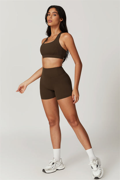 The Eloise Sports Bra Shorts 2-Piece Set Fitglutes Activewear Gymwear Sportswear & Workout Clothes
