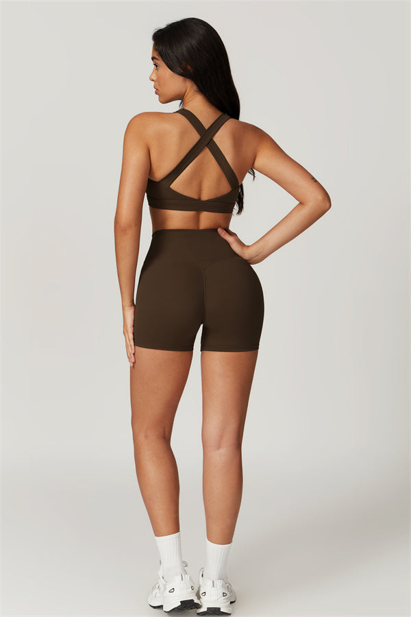 The Eloise Sports Bra Shorts 2-Piece Set Fitglutes Activewear Gymwear Sportswear & Workout Clothes