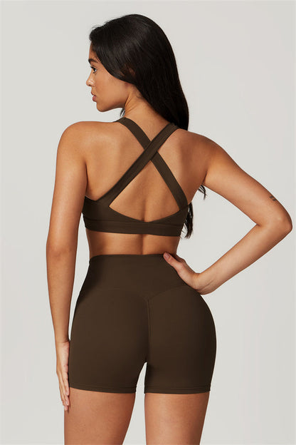 The Eloise Sports Bra Shorts 2-Piece Set Fitglutes Activewear Gymwear Sportswear & Workout Clothes