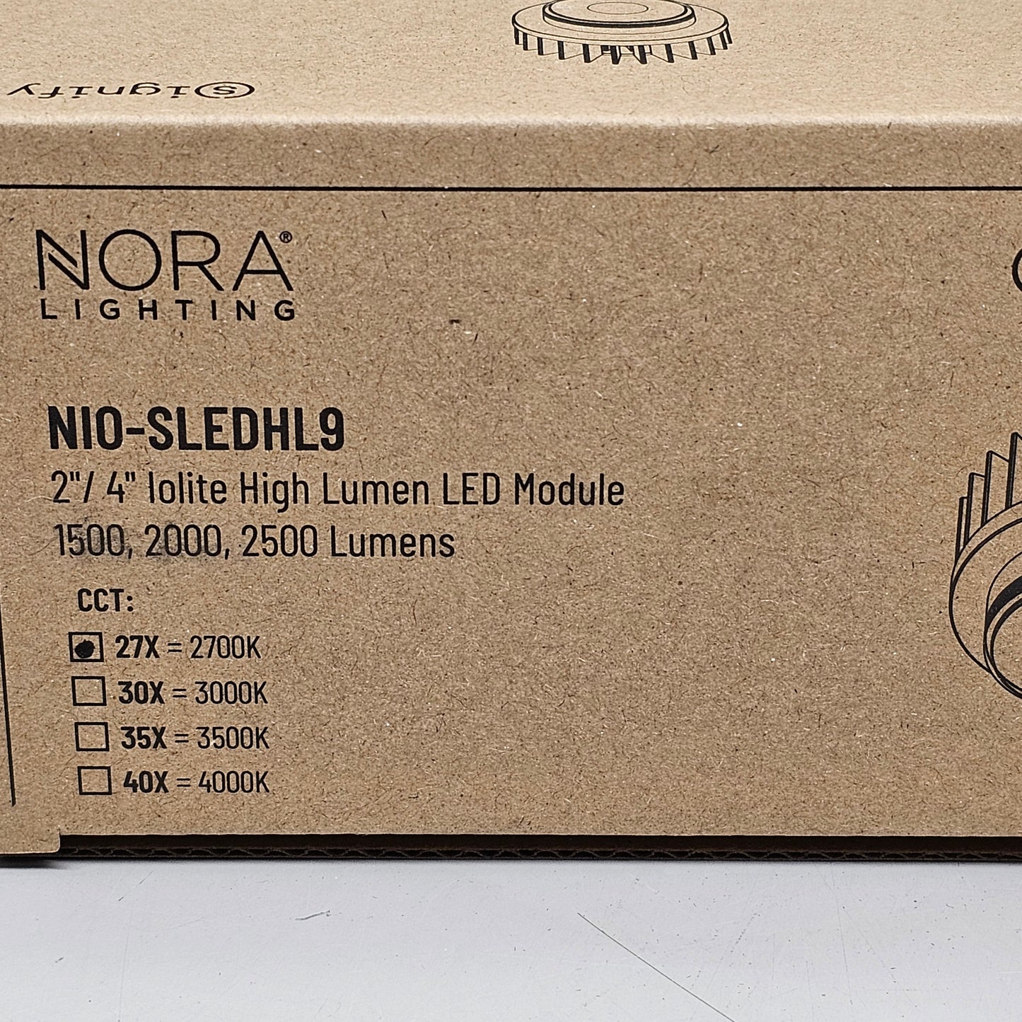 NORA LIGHTING Lolite 4" LED Square Recessed Trim 1000 Lumens PayWut