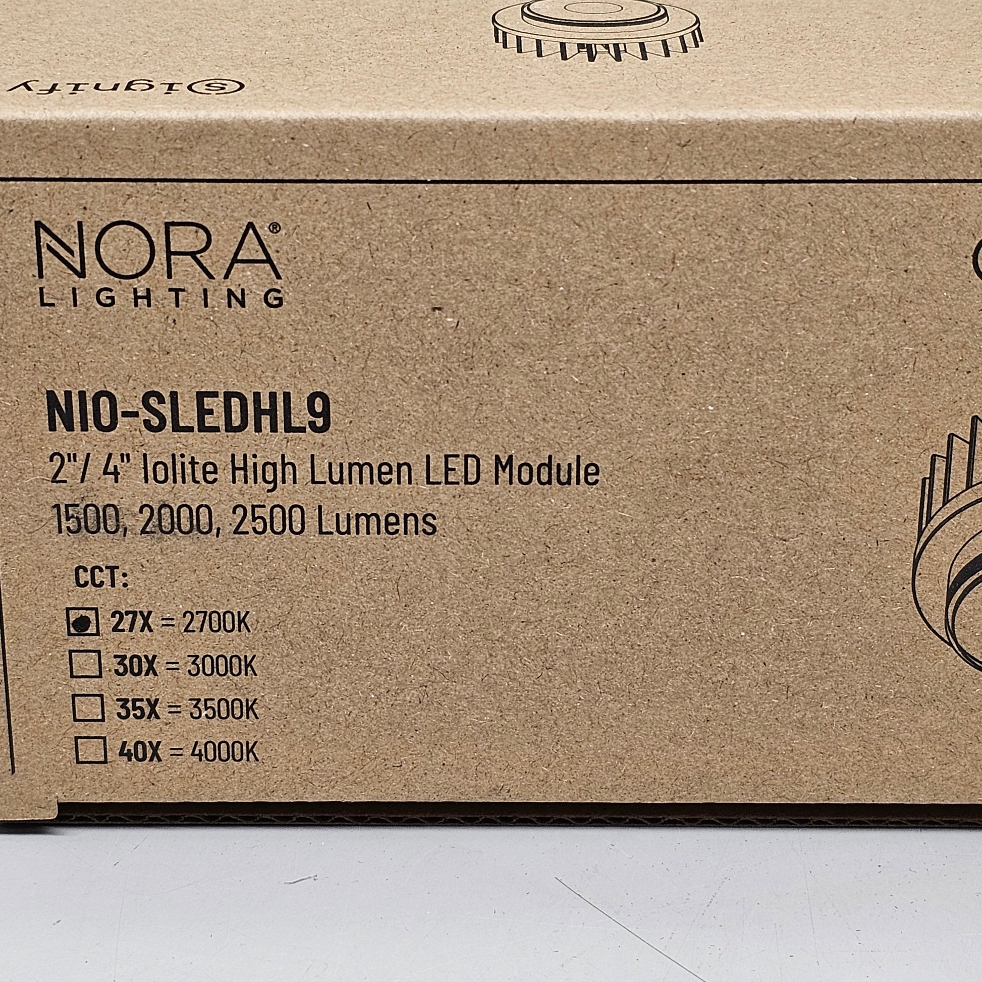 NORA LIGHTING Lolite 4" LED Square Recessed Trim 1000 Lumens PayWut