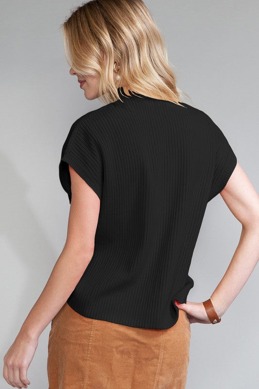 Green Patch Pocket Ribbed Knit Sweater Shop Style & More | Fresh Looks, Everyday Deals & Free Shipping