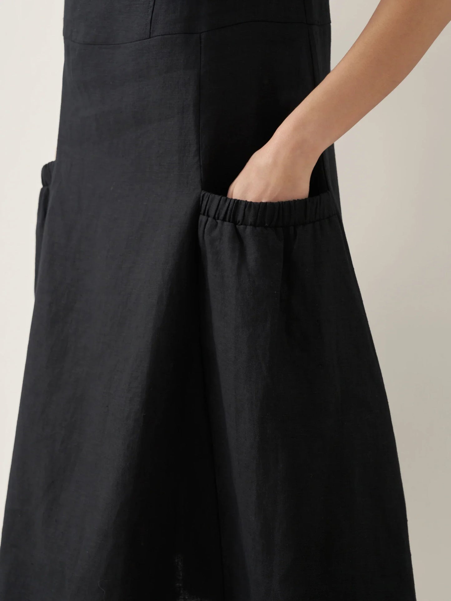 100% Linen Swing Beach Tank Dress GIANA LINTICO