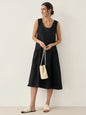 100% Linen Swing Beach Tank Dress GIANA LINTICO