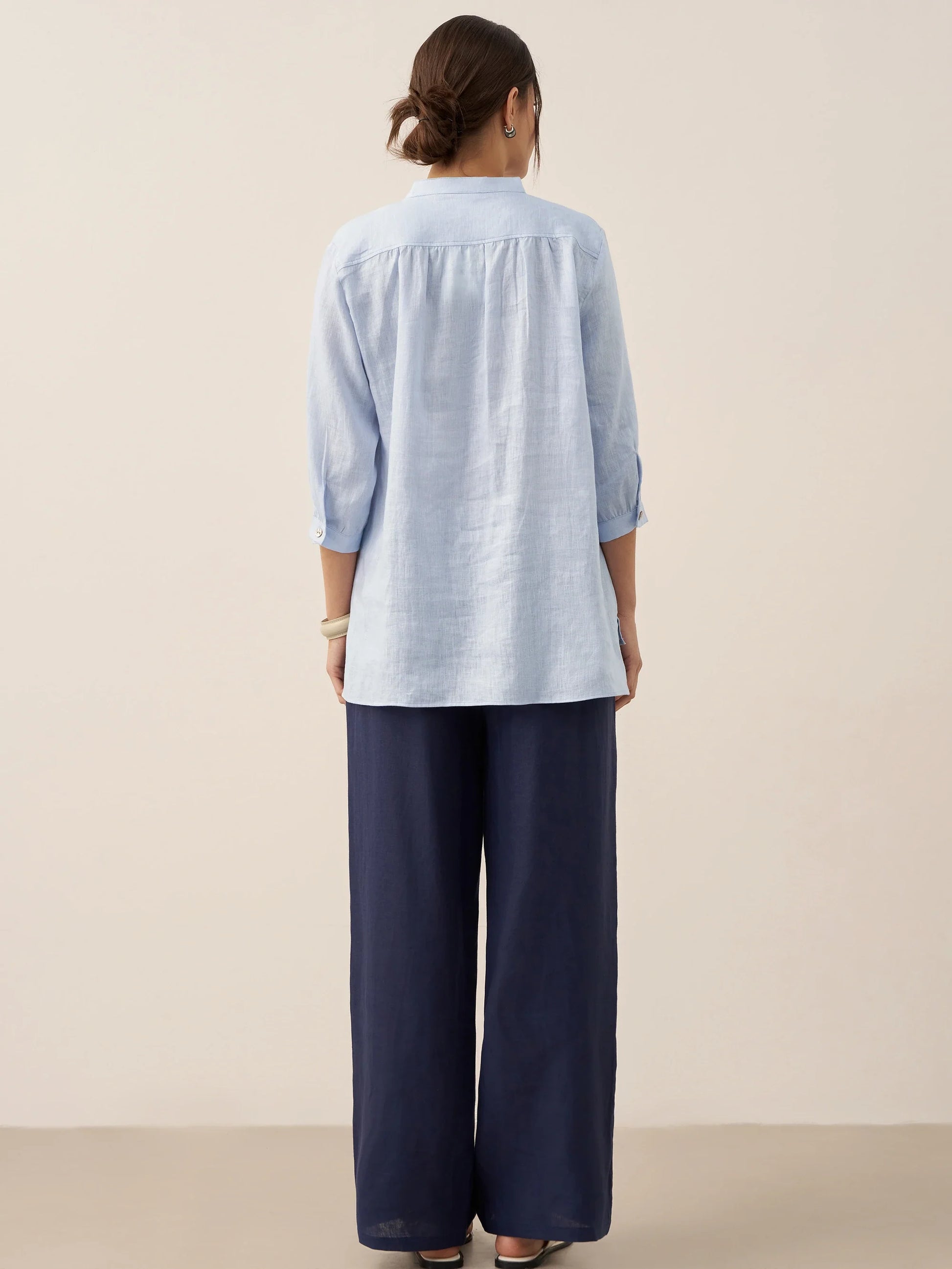 100% Linen Classic Pants LYON LINTICO